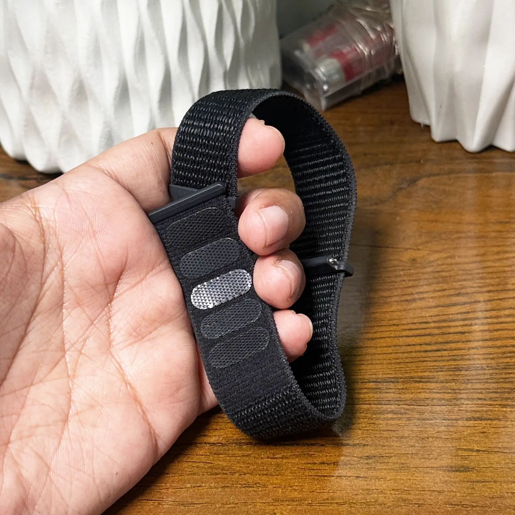 Black Nylon Strap 20mm - Image 2