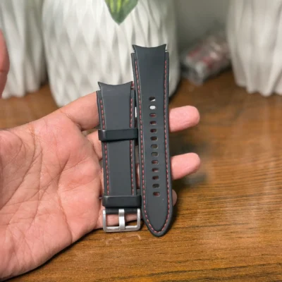 Black Silicon for Samsung Watch 4/5 44mm