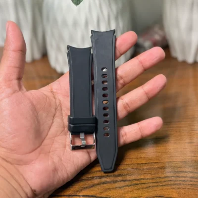 Black Silicon for Samsung Watch 4/5 44mm