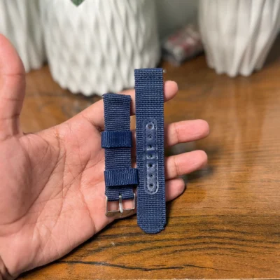 Blue Nylon Strap 20mm