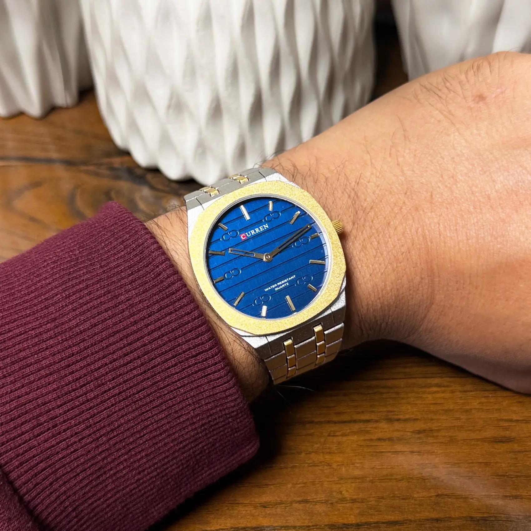 CURREN 8444 Slim Watch - Image 3