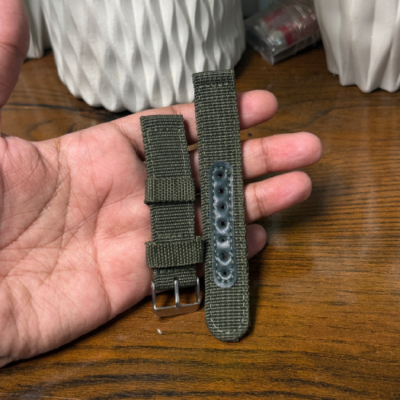 Green Nylon Strap 18mm